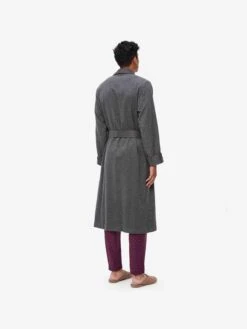 Men's Mule Slippers Douglas Suede Sheepskin Beige -Derek Rose Shop 0504 DOUG001BEI 5