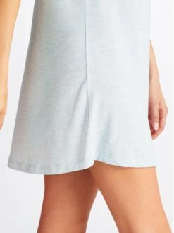 Women's V-Neck Sleep T-Shirt Ethan Micro Modal Stretch Blue 15 Women's V-Neck Sleep T-Shirt Ethan Micro Modal Stretch Blue -Derek Rose Shop 1211 ETHA001BLU 949