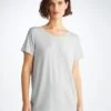 Women's T-Shirt Ethan Micro Modal Stretch Silver 1 Women's T-Shirt Ethan Micro Modal Stretch Silver -Derek Rose Shop 1227 ETHA001SIL 10988