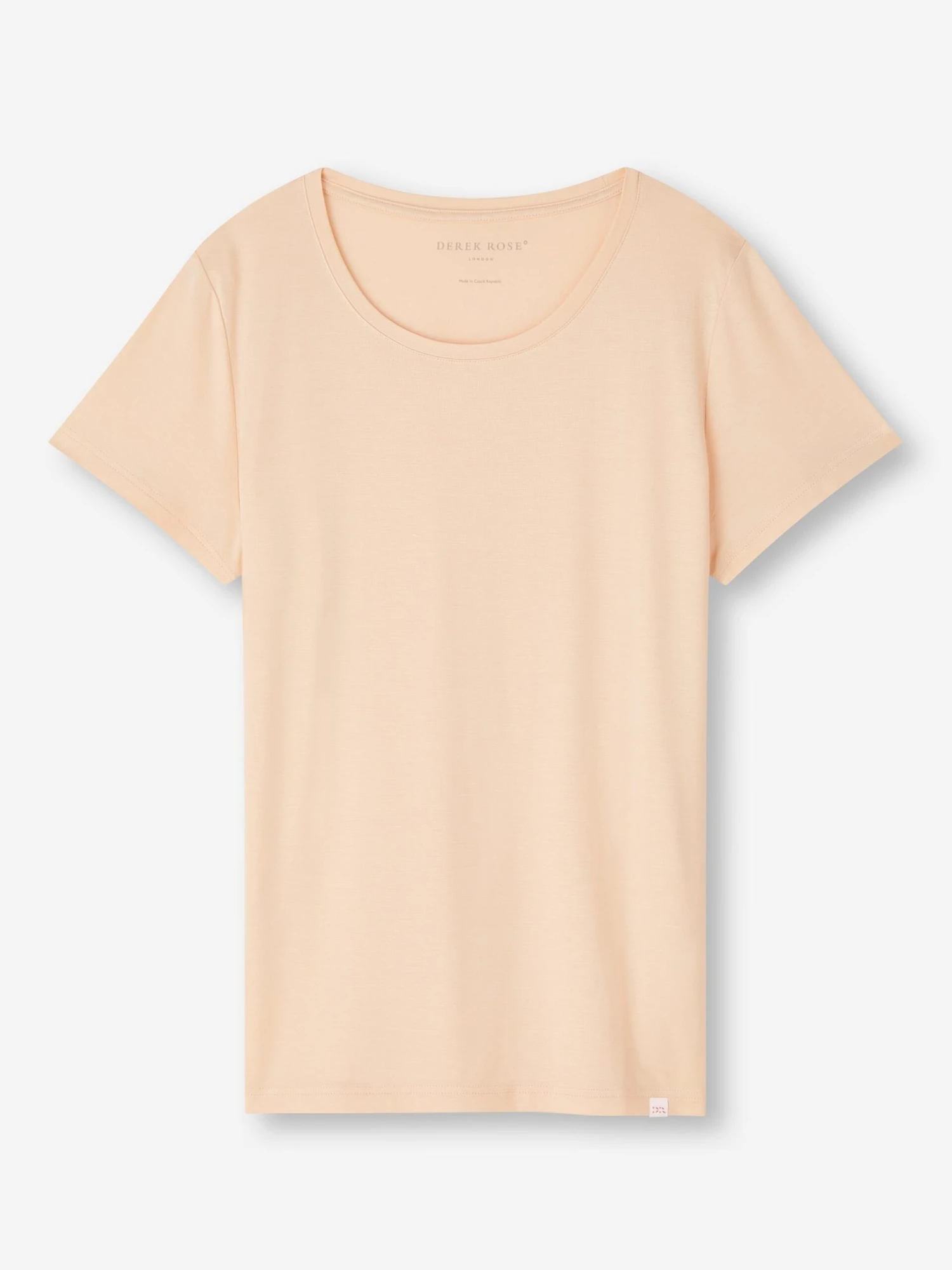 Women's T-Shirt Lara Micro Modal Stretch Cream 4 Women's T-Shirt Lara Micro Modal Stretch Cream - Image 2