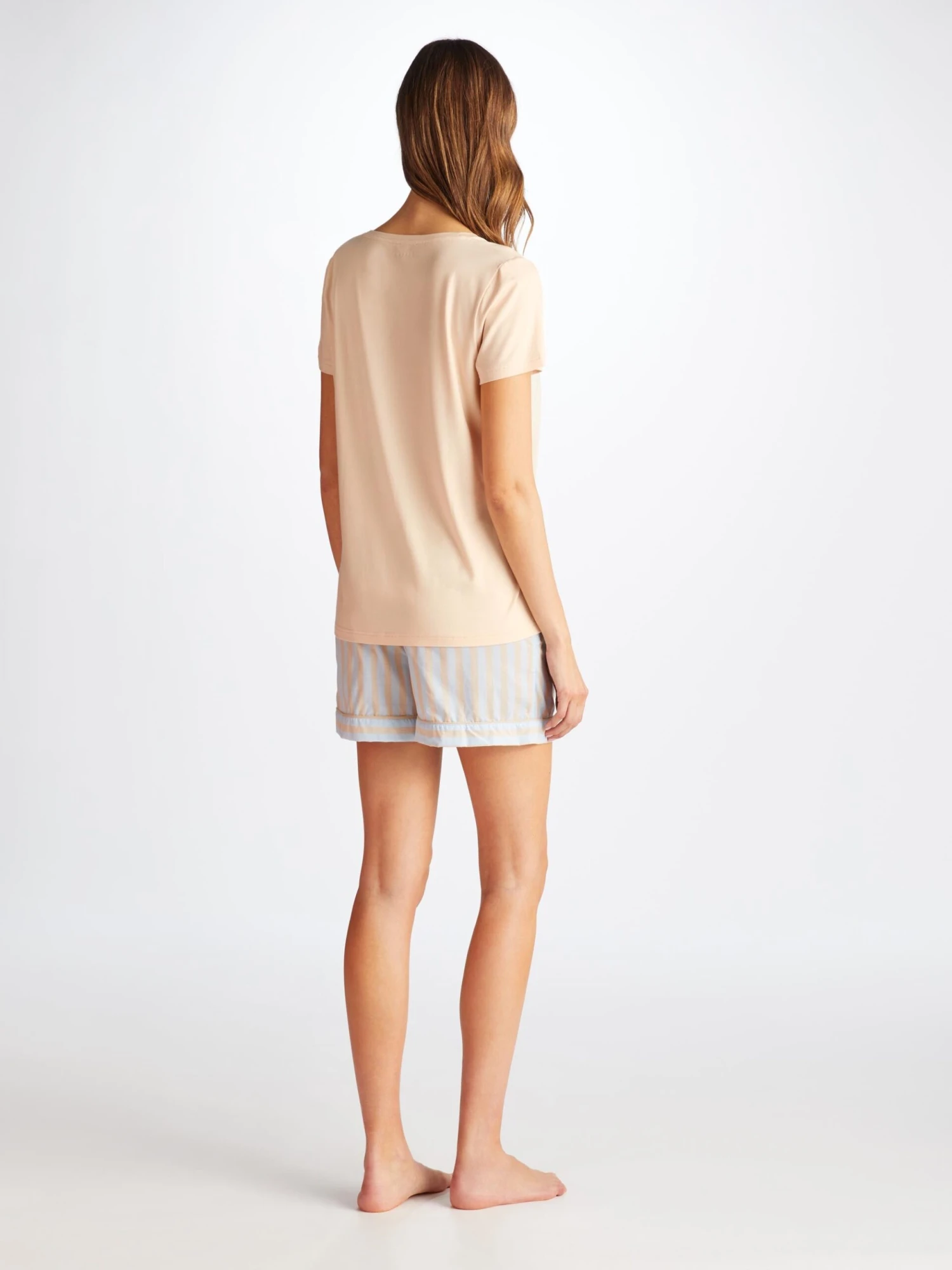 Women's T-Shirt Lara Micro Modal Stretch Cream 6 Women's T-Shirt Lara Micro Modal Stretch Cream - Image 4