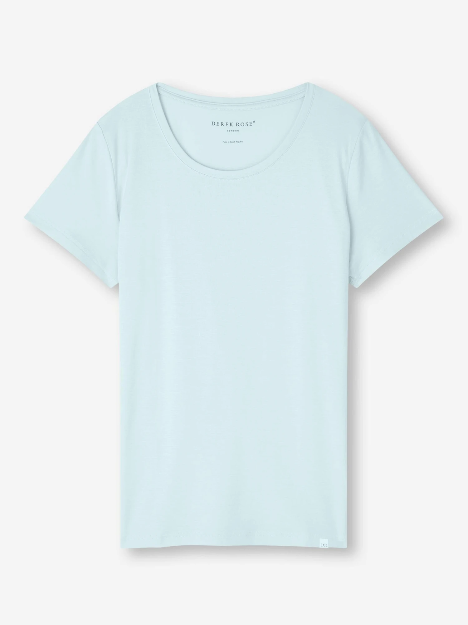 Women's T-Shirt Lara Micro Modal Stretch Ice Blue 4 Women's T-Shirt Lara Micro Modal Stretch Ice Blue - Image 2