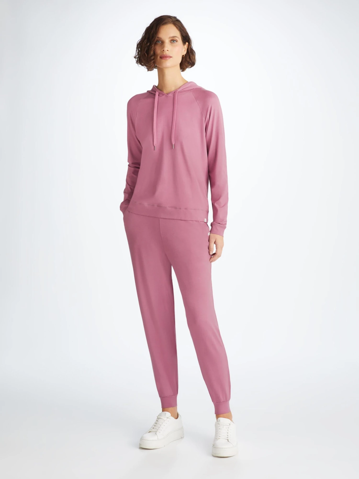 Women's Pullover Hoodie Basel Micro Modal Stretch Orchid Purple 5 Women's Pullover Hoodie Basel Micro Modal Stretch Orchid Purple - Image 3