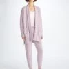 Women's Cardigan Nina Cashmere Lilac -Derek Rose Shop 1267 NINA013LIL 8336