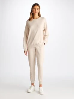 Women's Sweatpants Quinn Cotton Modal Stretch Oat