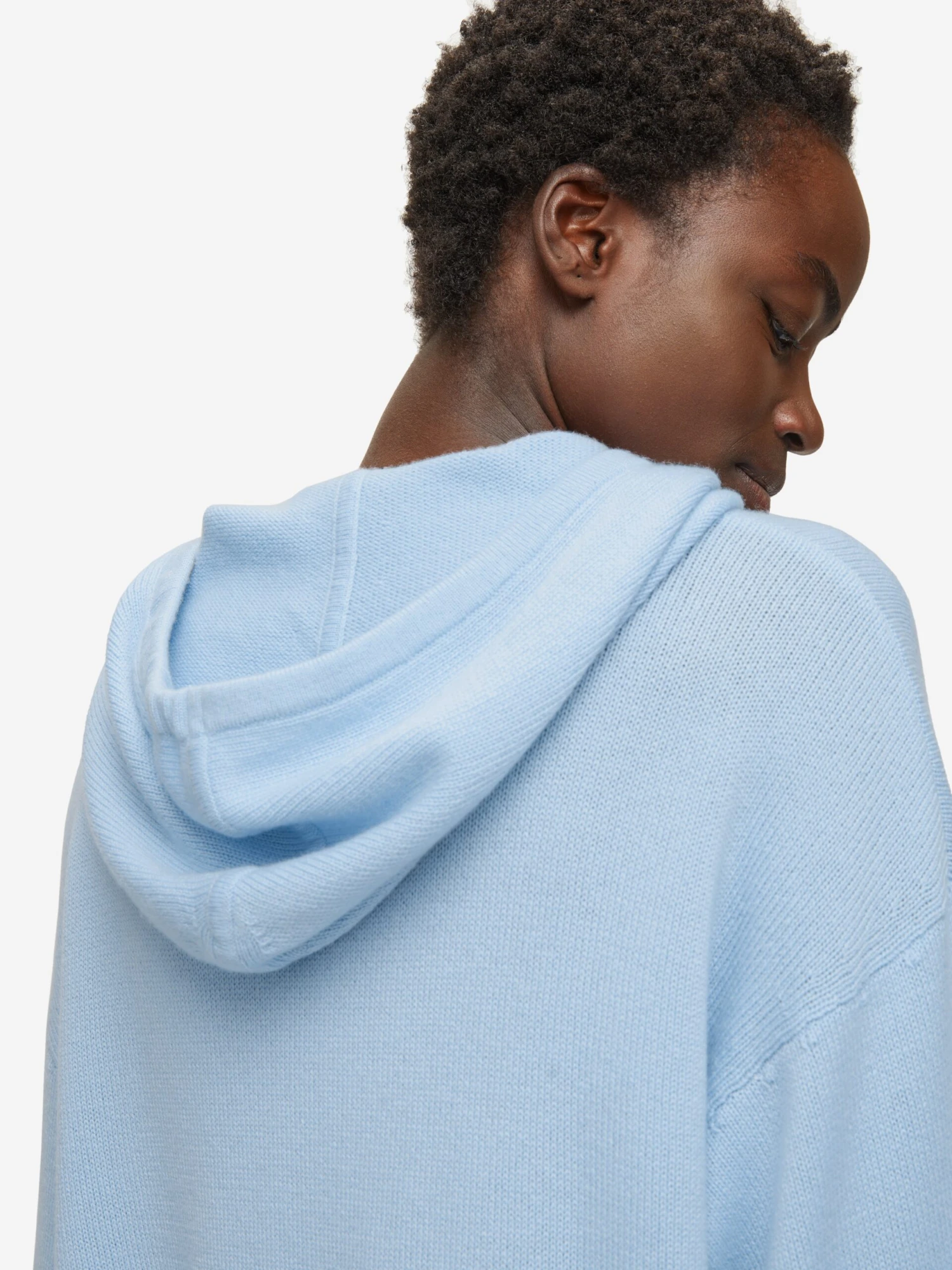 Women's Relaxed Pullover Hoodie Daphne Cashmere Sky 8 Women's Relaxed Pullover Hoodie Daphne Cashmere Sky - Image 6