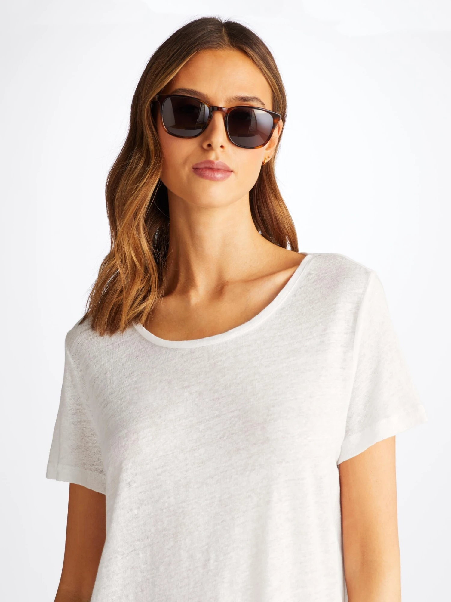 Women's T-Shirt Jordan Linen White 8 Women's T-Shirt Jordan Linen White - Image 6