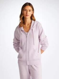 Women's Hoodie Daphne Cashmere Lilac