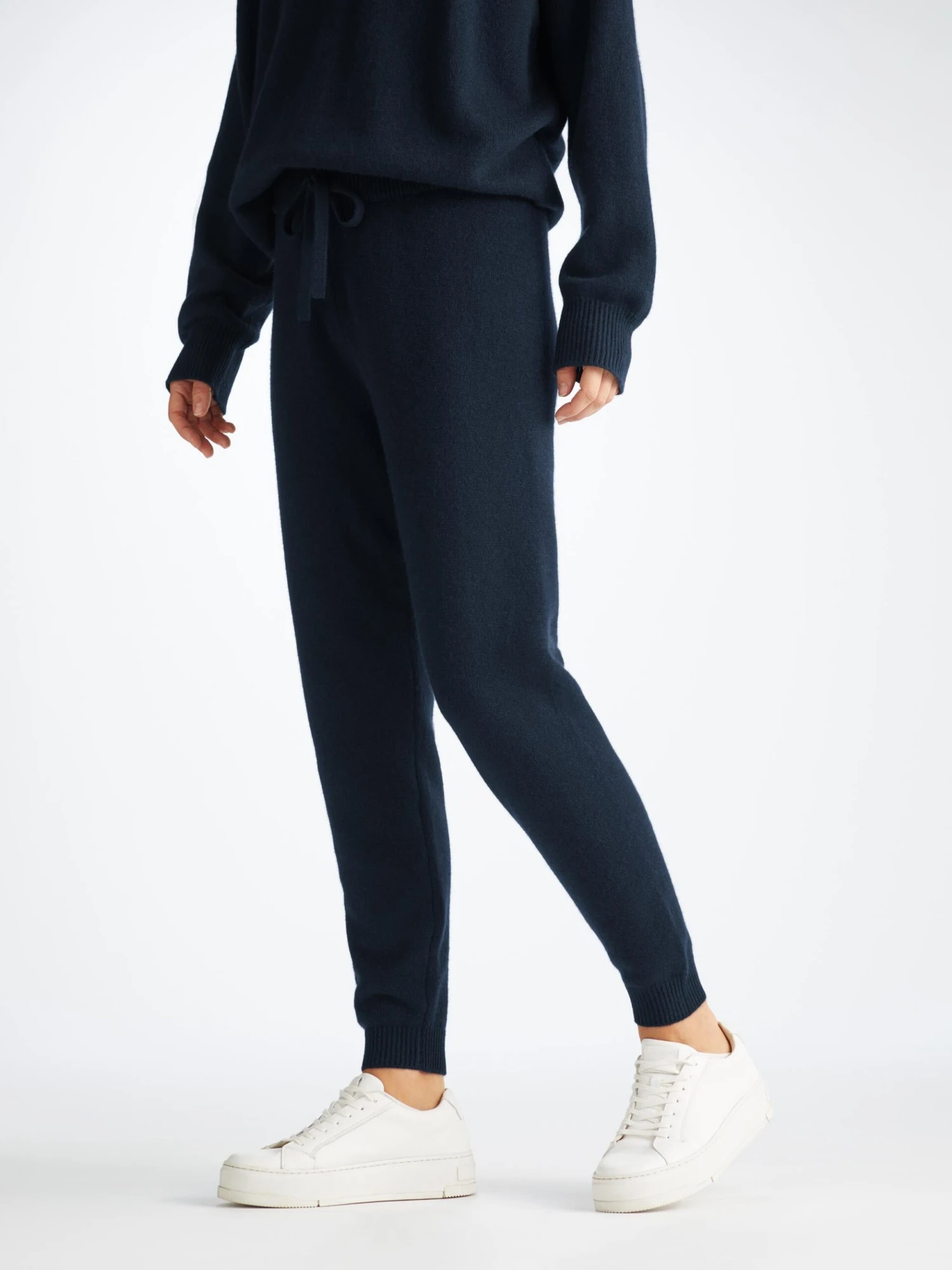 Women's Track Pants Daphne Cashmere Navy 3 Women's Track Pants Daphne Cashmere Navy
