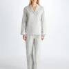 Women's Pyjamas Amalfi 20 Cotton Batiste Blue