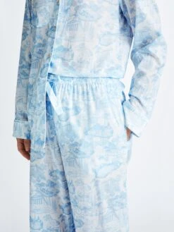 Women's Pyjamas Ledbury 77 Cotton Batiste White -Derek Rose Shop 2012 LEDB077WHI 9921