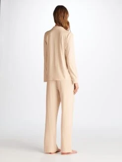 Women's Pyjamas Lara Micro Modal Stretch Cream -Derek Rose Shop 2034 LARA006CRE 522