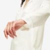 Women's Pyjamas Bailey Silk Satin Ivory 1 Women's Pyjamas Bailey Silk Satin Ivory -Derek Rose Shop 2050 BAIL001IVO 7292