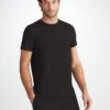 Men's T-Shirt Basel Micro Modal Stretch Black