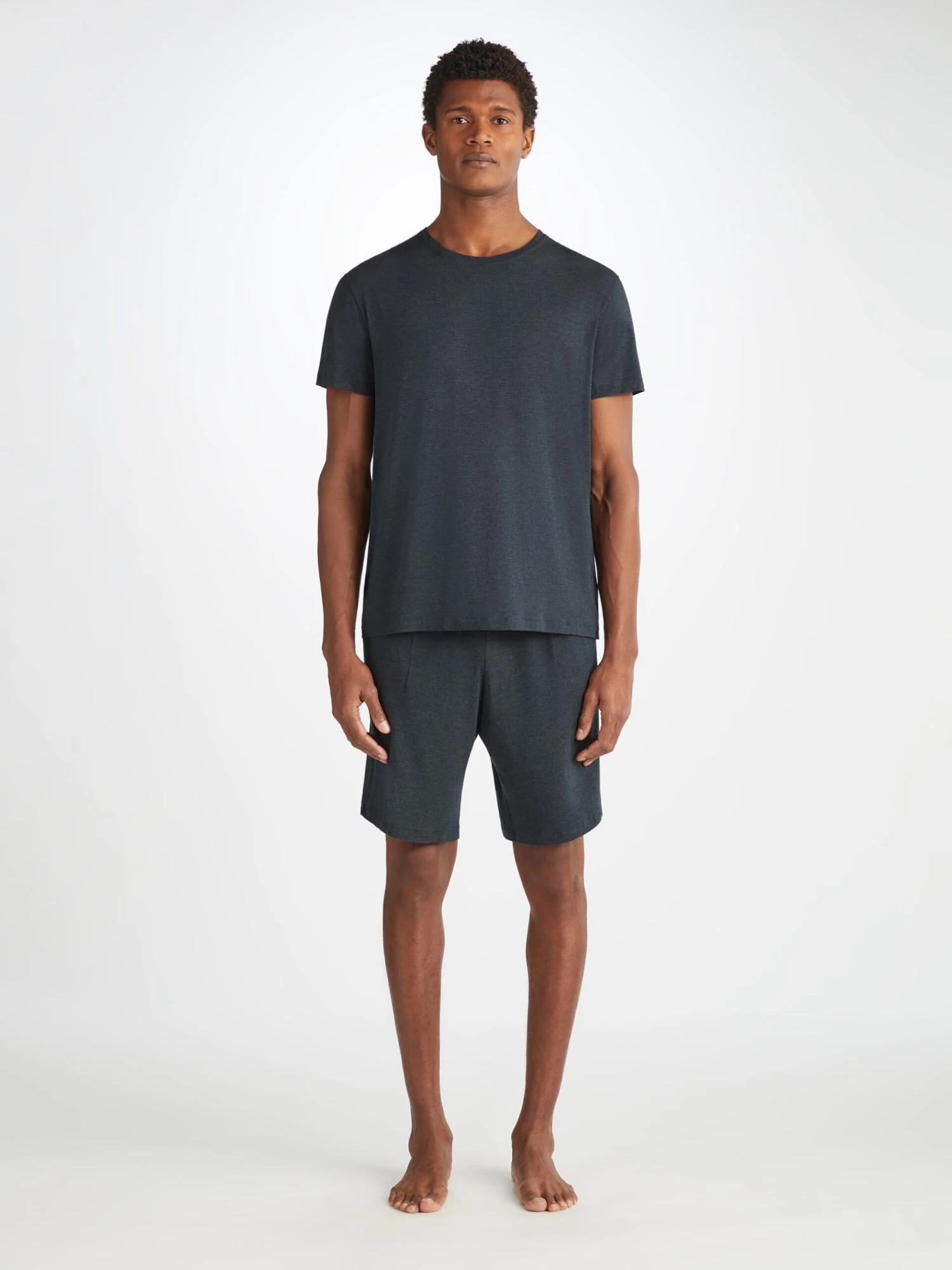 Men's T-Shirt Marlowe Micro Modal Stretch Anthracite 5 Men's T-Shirt Marlowe Micro Modal Stretch Anthracite - Image 3