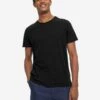 Men's T-Shirt Riley Pima Cotton Black 2 Men's T-Shirt Riley Pima Cotton Black -Derek Rose Shop 3052 RILE001BLA 2061