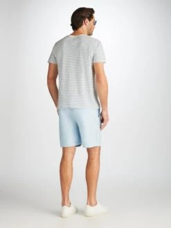 Men's T-Shirt Ryder 2 Pima Cotton White -Derek Rose Shop 3052 RYDE002WHI 2341