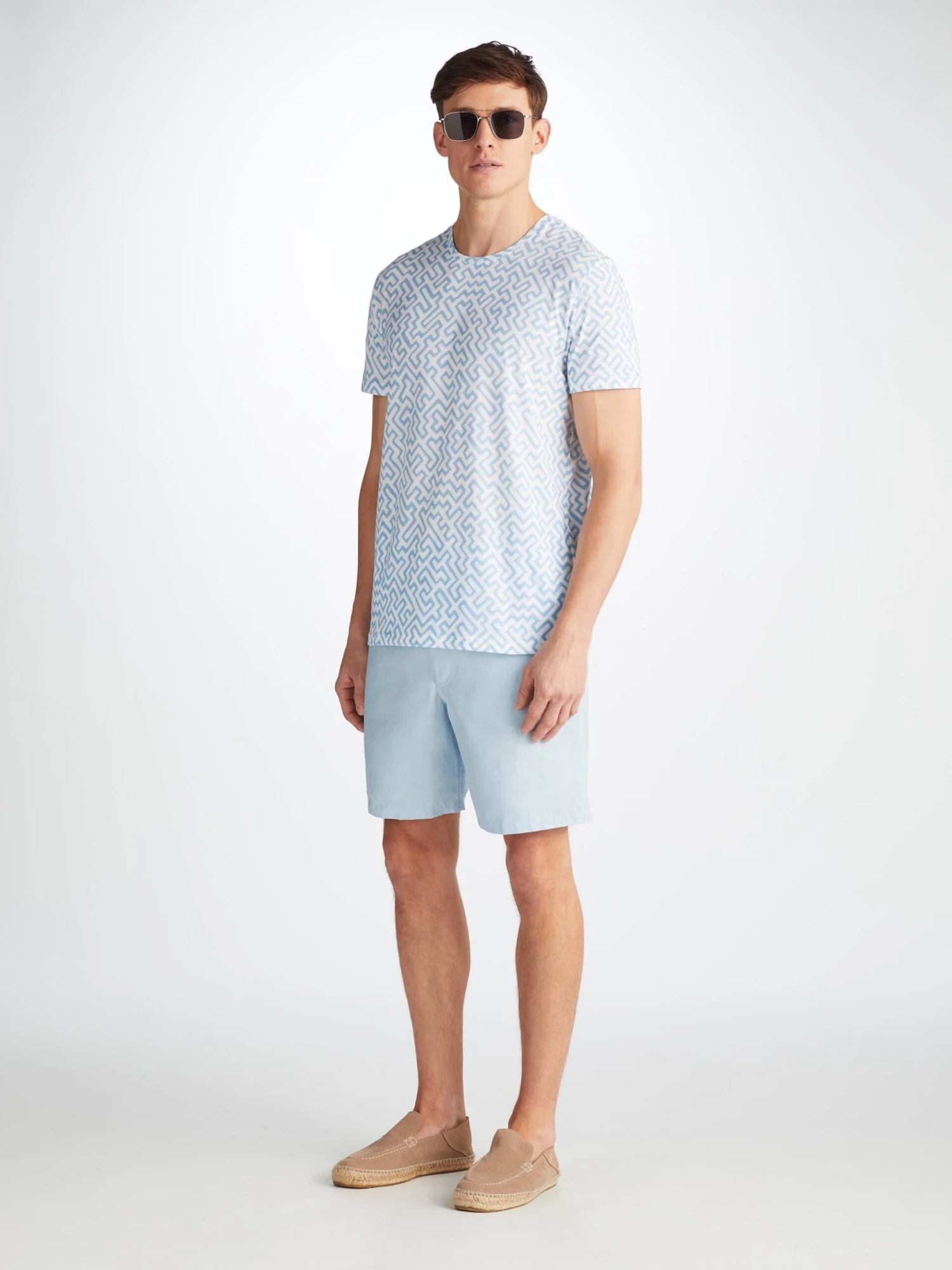 Men's T-Shirt Robin 14 Pima Cotton White 3 Men's T-Shirt Robin 14 Pima Cotton White