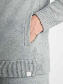 Men's Hoodie Finley Cashmere Silver -Derek Rose Shop 3158 FINL013SIL 35470