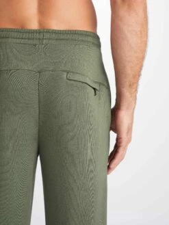 Men's Sweatpants Quinn Cotton Modal Soft Green -Derek Rose Shop 3173 QUIN001GRE 24907