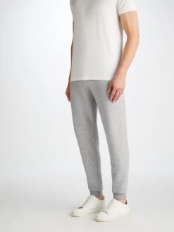 Men's Sweatpants Quinn Cotton Modal Silver