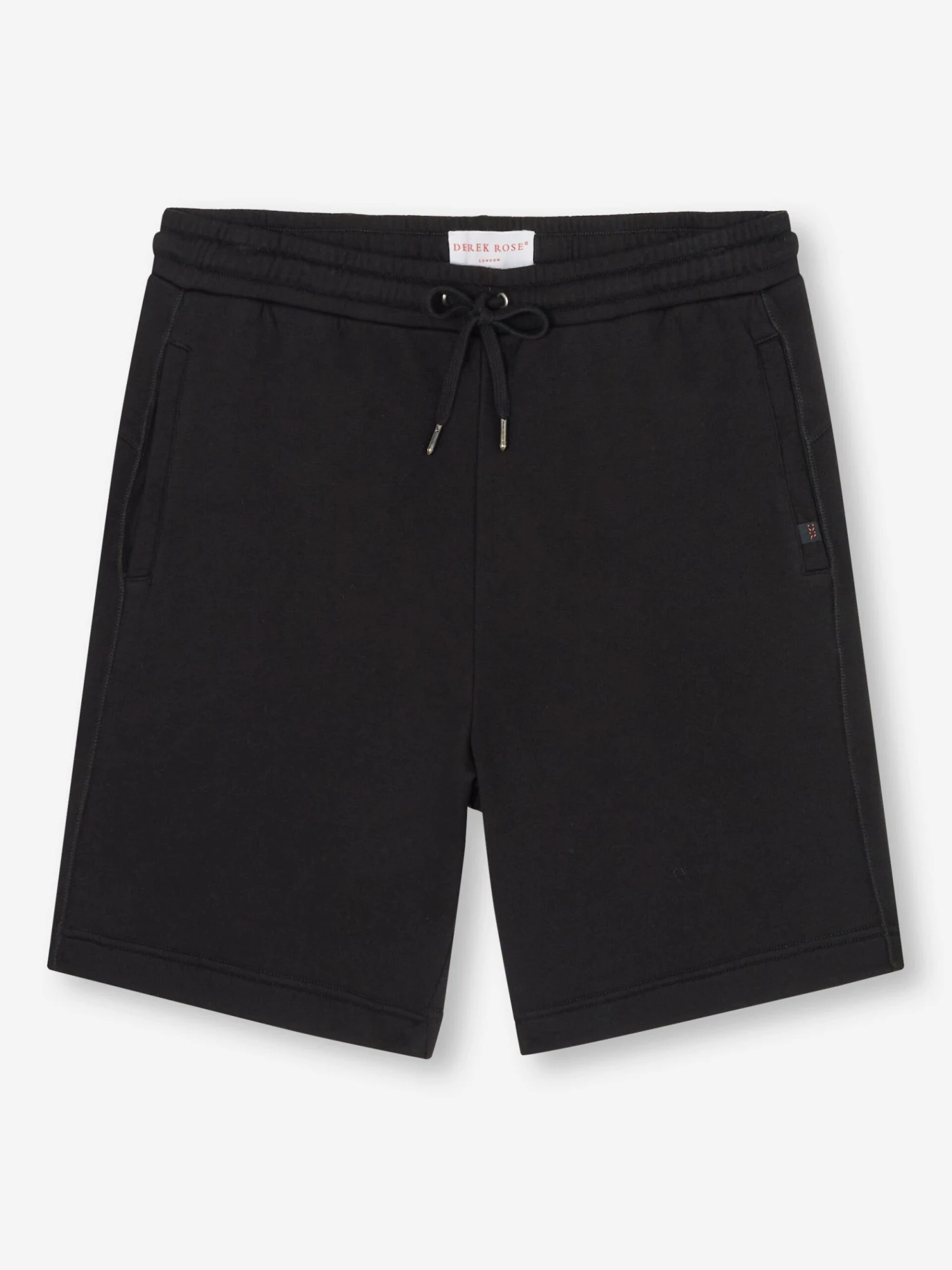 Men's Sweat Shorts Quinn Cotton Modal Black 4 Men's Sweat Shorts Quinn Cotton Modal Black - Image 2