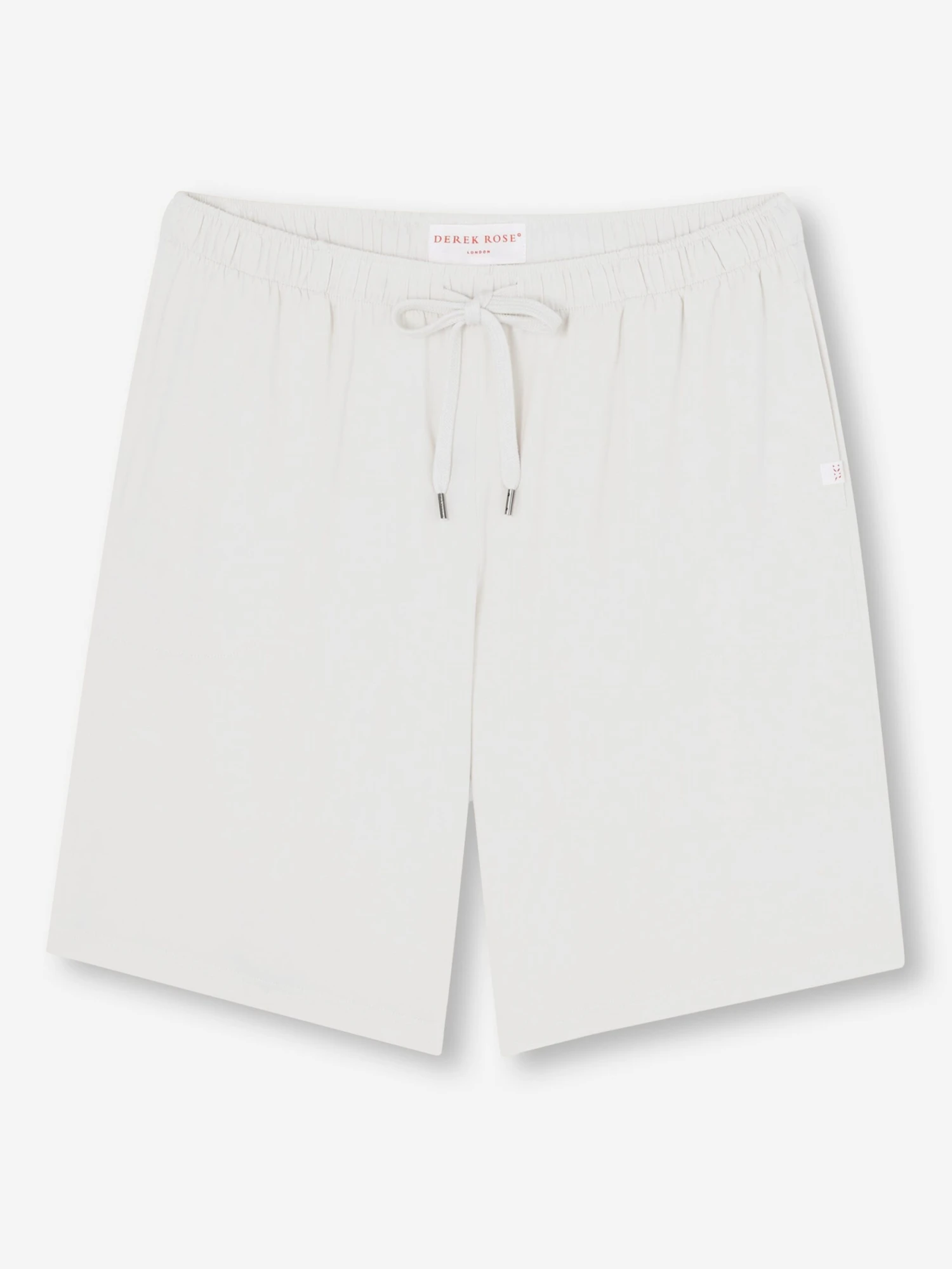 Men's Lounge Shorts Basel Micro Modal Stretch White 4 Men's Lounge Shorts Basel Micro Modal Stretch White - Image 2