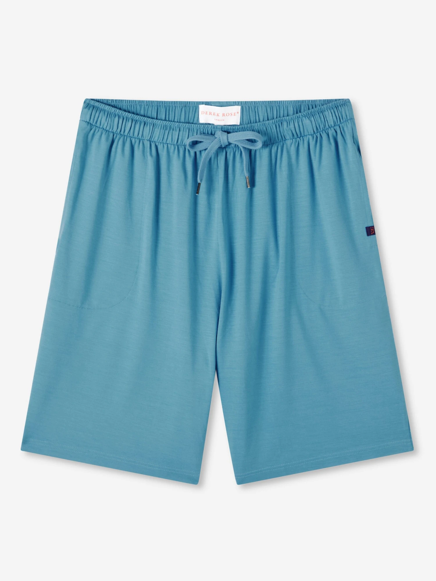 Men's Lounge Shorts Basel Micro Modal Stretch Harbour Blue 4 Men's Lounge Shorts Basel Micro Modal Stretch Harbour Blue - Image 2