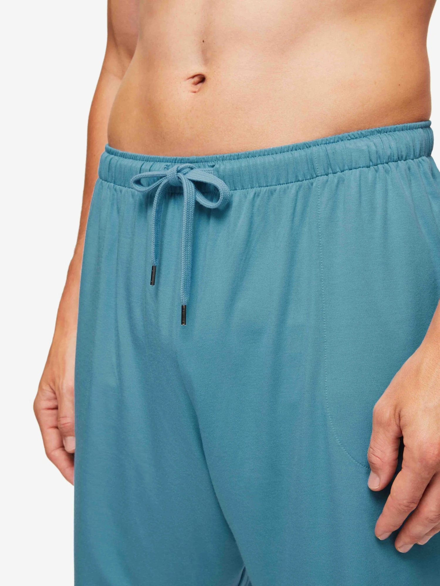 Men's Lounge Shorts Basel Micro Modal Stretch Harbour Blue 3 Men's Lounge Shorts Basel Micro Modal Stretch Harbour Blue