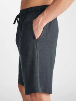 Men's Lounge Shorts Marlowe Micro Modal Stretch Anthracite -Derek Rose Shop 3559 MARL001ANT 39422
