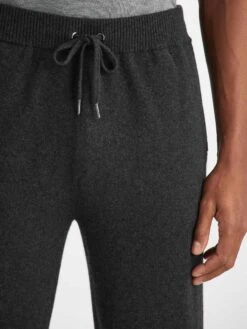 Men's Track Pants Finley Cashmere Charcoal 13 Men's Track Pants Finley Cashmere Charcoal -Derek Rose Shop 3615 FINL010CHA 3666