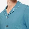 Men's Pyjamas Basel Micro Modal Stretch Harbour Blue -Derek Rose Shop 4070 BASE014BLU 2186