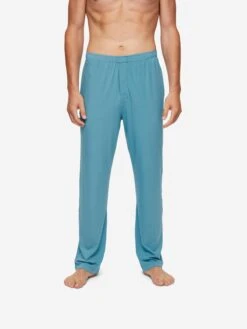 Men's Pyjamas Basel Micro Modal Stretch Harbour Blue 13 Men's Pyjamas Basel Micro Modal Stretch Harbour Blue -Derek Rose Shop 4070 BASE014BLU 2205