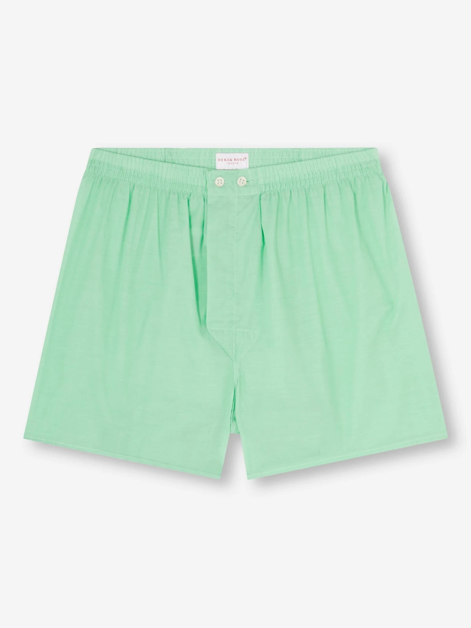 Men's Classic Fit Boxers Amalfi Cotton Batiste Mint 4 Men's Classic Fit Boxers Amalfi Cotton Batiste Mint - Image 2