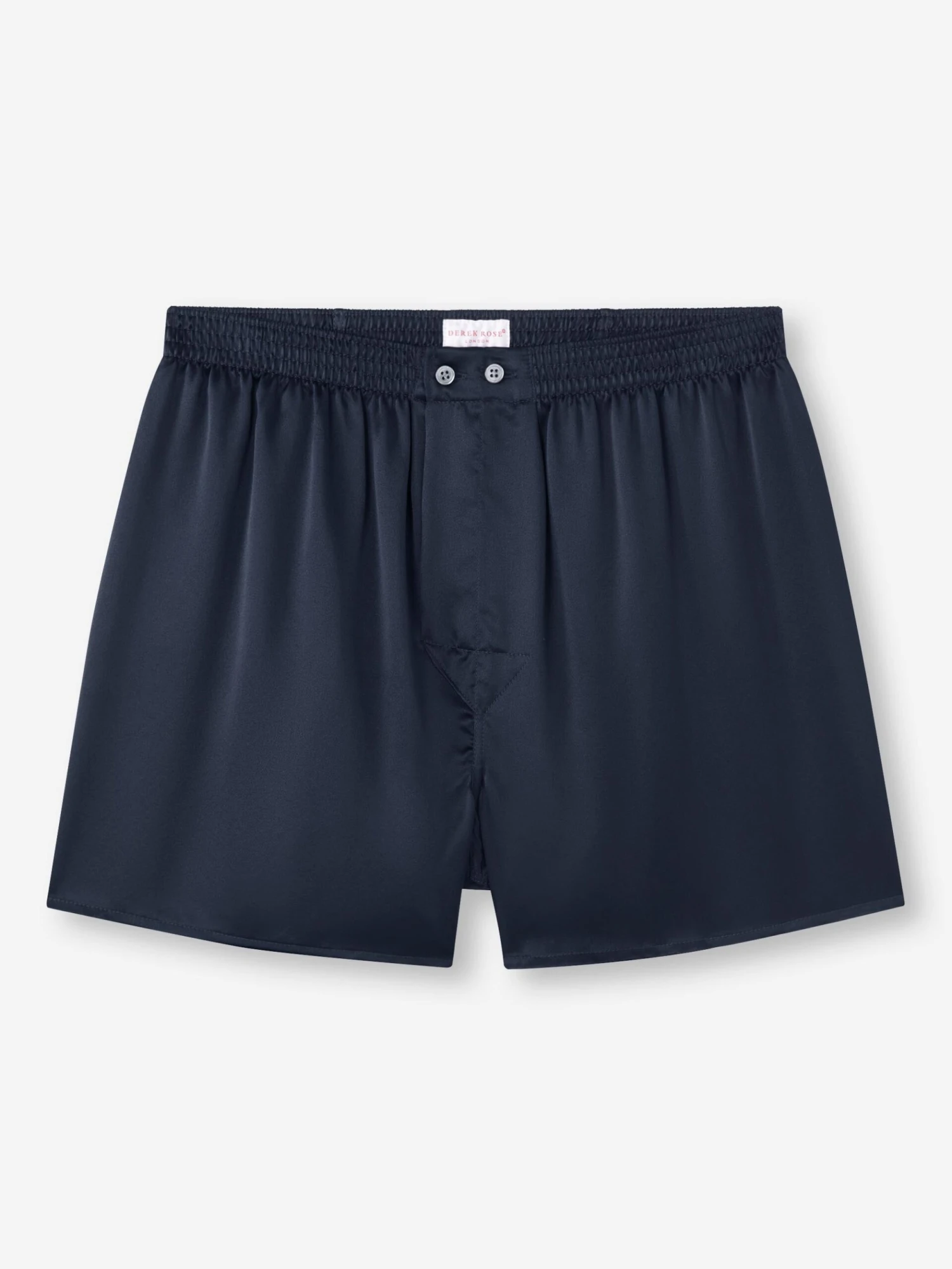 Men's Classic Fit Boxers Bailey Silk Satin Navy 4 Men's Classic Fit Boxers Bailey Silk Satin Navy - Image 2