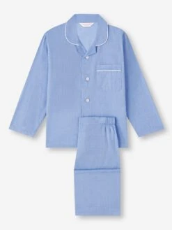 Derek Rose Shop -Derek Rose Shop 7025 AMAL001BLU product