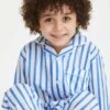 Kids' Pyjamas Capri 23 Cotton Blue -Derek Rose Shop 7025 CAPR023BLU creative