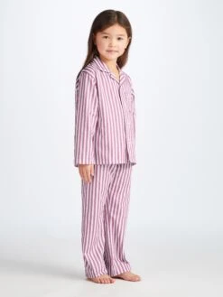 Kids' Pyjamas Capri 23 Cotton Purple