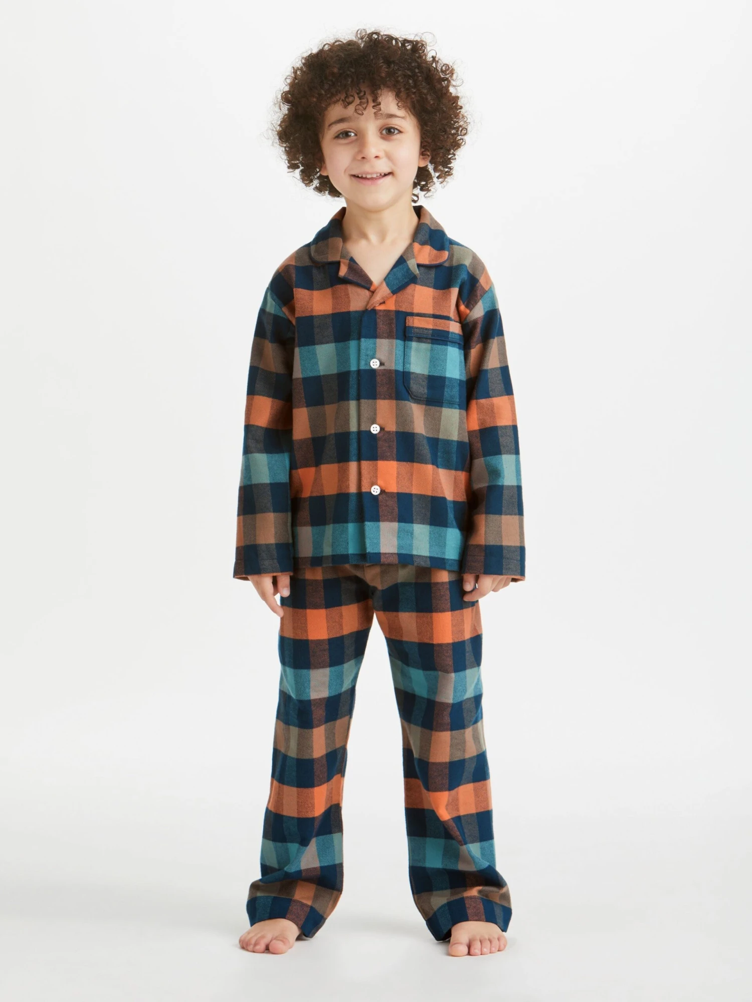 Kids' Pyjamas Kelburn 40 Brushed Cotton Multi 5 Kids' Pyjamas Kelburn 40 Brushed Cotton Multi - Image 3