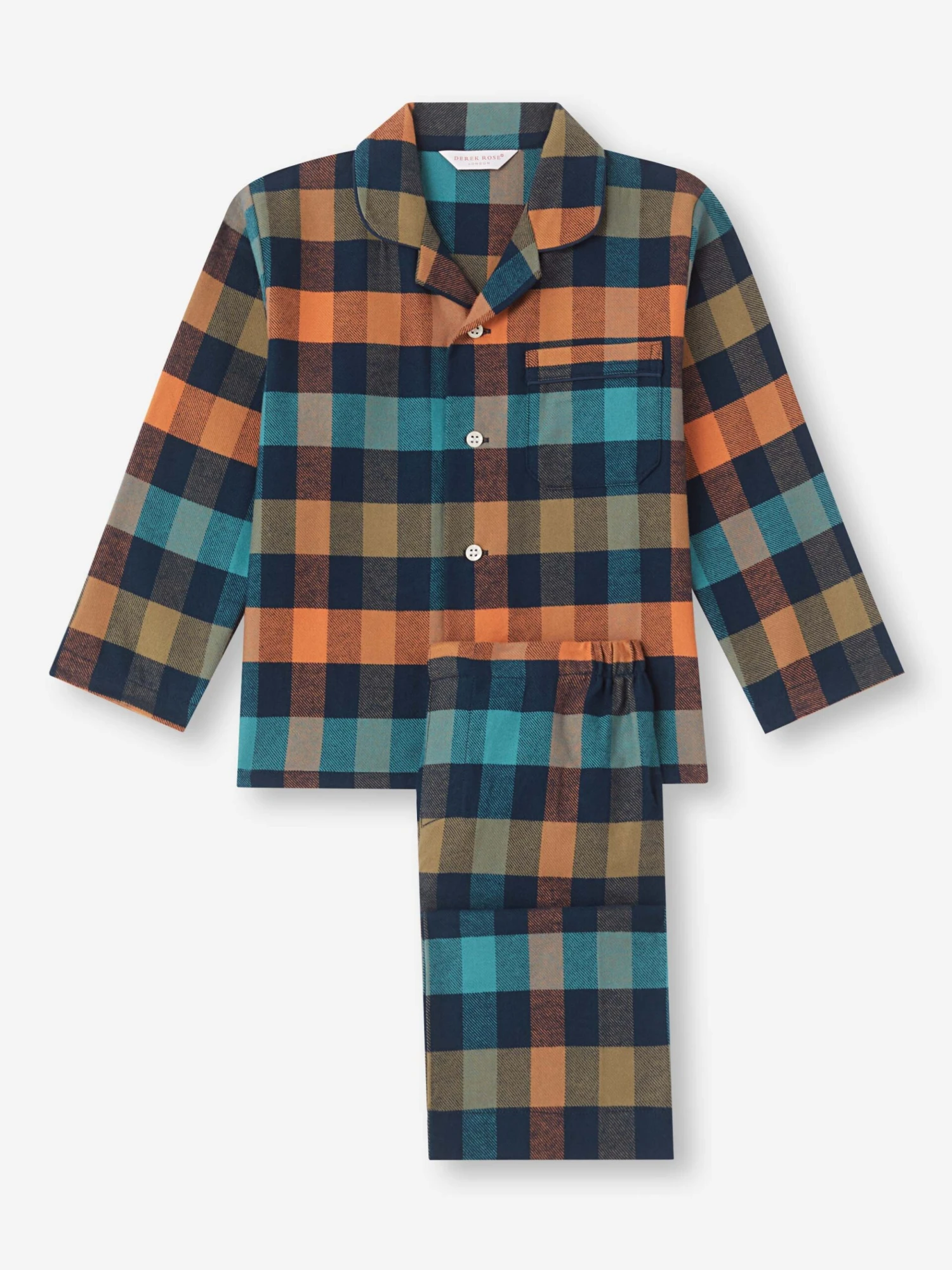 Kids' Pyjamas Kelburn 40 Brushed Cotton Multi 4 Kids' Pyjamas Kelburn 40 Brushed Cotton Multi - Image 2