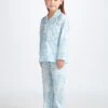 Kids' Pyjamas Ledbury 77 Cotton Batiste White -Derek Rose Shop 7025 LEDB077WHI front