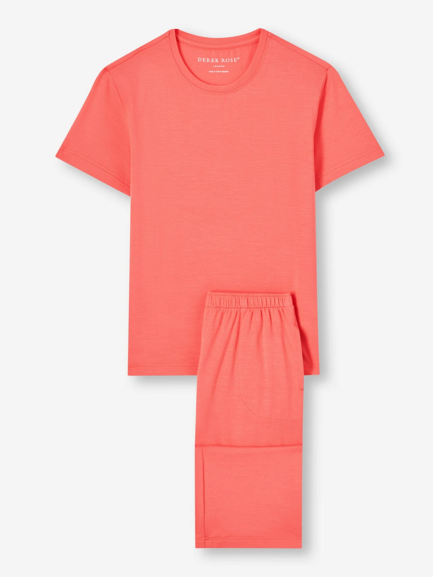 Kids' Lounge Set Lara Micro Modal Stretch Coral 3 Kids' Lounge Set Lara Micro Modal Stretch Coral - Image 2