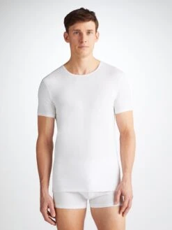 Men's Underwear T-Shirt Alex Micro Modal Stretch White