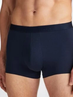 Men's Boxer Briefs Jack Pima Cotton Stretch Navy 12 Men's Boxer Briefs Jack Pima Cotton Stretch Navy -Derek Rose Shop 8565 JACK001NAV 36945
