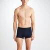 Men's Boxer Briefs Jack Pima Cotton Stretch Navy 1 Men's Boxer Briefs Jack Pima Cotton Stretch Navy -Derek Rose Shop 8565 JACK001NAV 36966