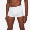 Men's Boxer Briefs Jack Pima Cotton Stretch White -Derek Rose Shop 8565 JACK001WHI 4
