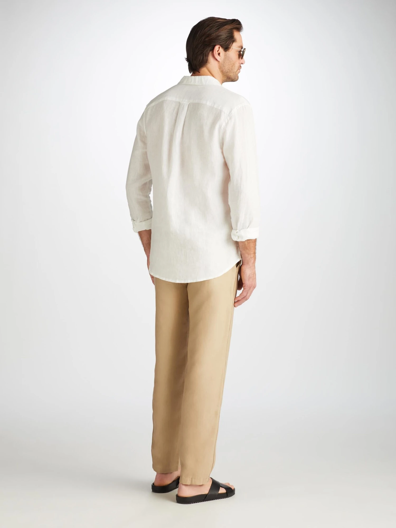 Men's Trousers Sydney Linen Sand 6 Men's Trousers Sydney Linen Sand - Image 4
