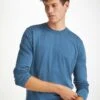 Men's Sweater Jacob Sea Island Storm Blue 2 Men's Sweater Jacob Sea Island Storm Blue -Derek Rose Shop 9830 JACO002BLU creative