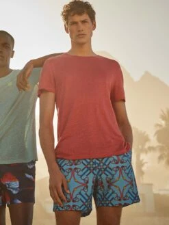 Men's Swim Shorts Maui 57 Multi 10 Men's Swim Shorts Maui 57 Multi -Derek Rose Shop AUGUST SWIM STYLES DOUBLE 008 R3