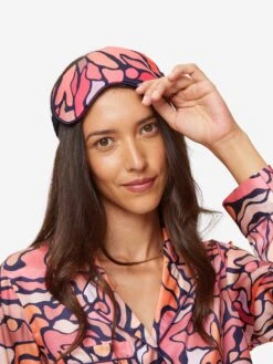 Eye Mask Brindisi 85 Silk Satin Multi